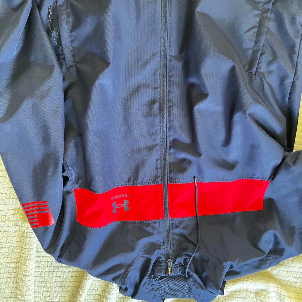 Under Armour Black Jacket with Red Detail